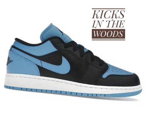 Nike air jordan low - 1, black